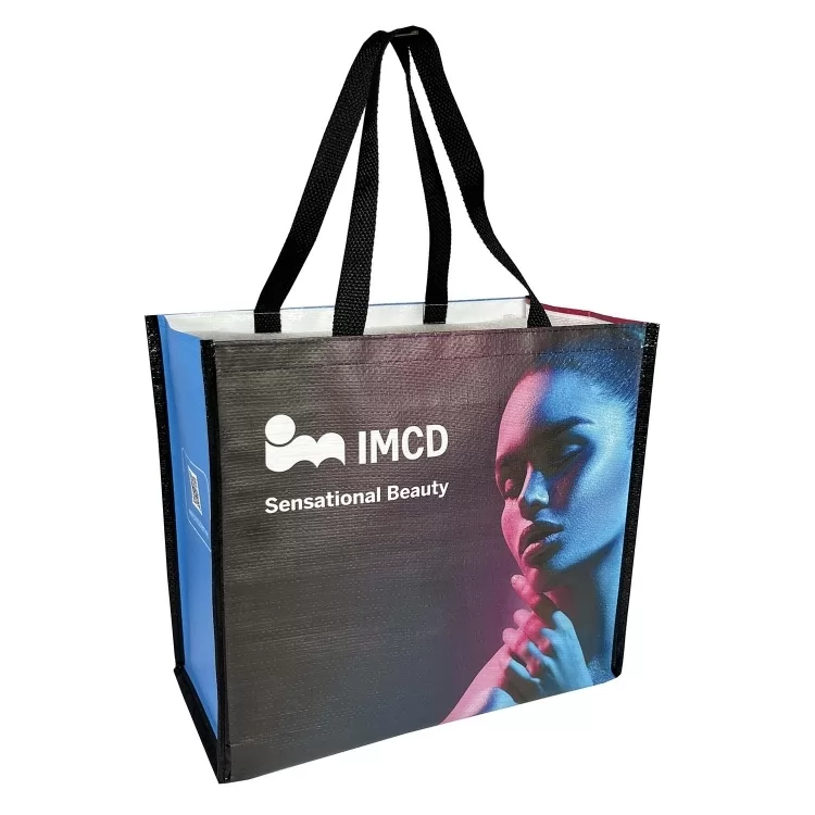 20750 - Sacola de rafia laminada personalizada